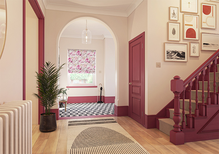 Nevada, Blush - Roman Blind - Image 6